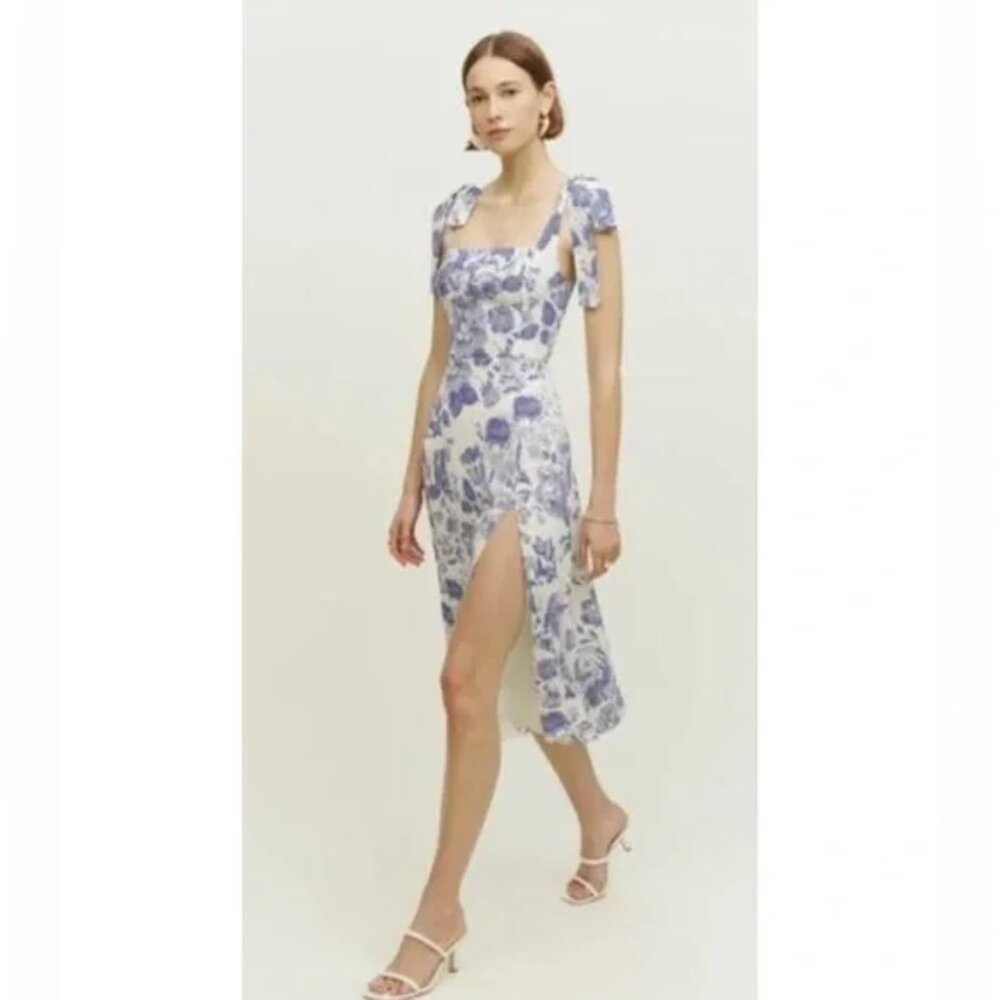 Reformation Twilight Dress in Lucerne
